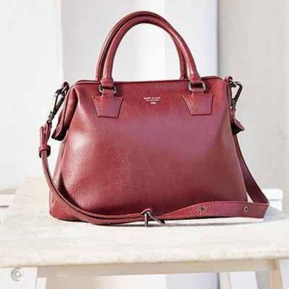 Matt & Nat Handbags - Matt & Nat Malone Doctor's Bag Red